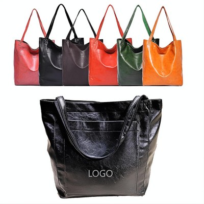 Women'S Vintage Soft Leather Shoulder Bag