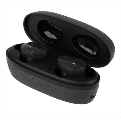 Altec Lansing Gray Nanobud Sport Truly Wireless Bluetooth Earbuds