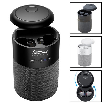 Bluetooth 5.1 Wireless Speaker and Earbuds Combo