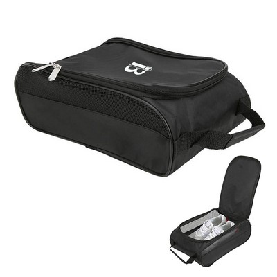 Breathable Double-Zipper Shoe Bag