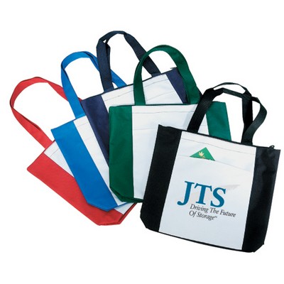 Economy Zipper Tote Bag