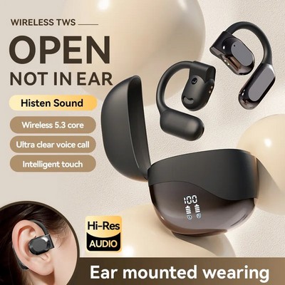 Bone Air Conduction Open Ear Hanging Bluetooth Earbuds