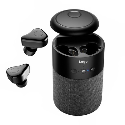 Bluetooth Speaker with Earbuds 2" 1