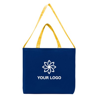 USA Union Made Edged Canvas Shoulder Tote