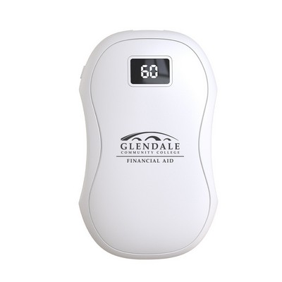 4000mAh Reusable Portable Hand Warmer, 2" 1 Electric Pocket Warmer , Back up power bank