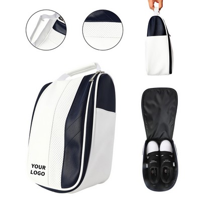 Water Resistant PU Golf Shoe Organizer