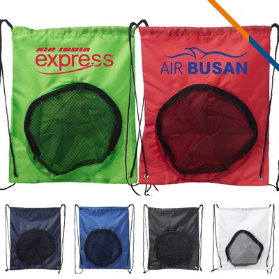 Amor Ball Carrier Drawstring Backpacks