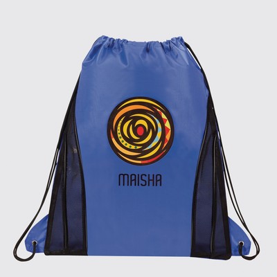 Sport Mesh Drawstring Backpack