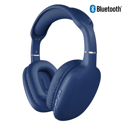 HYPERCEL Hypergear Vibe Wireless Over-The-Ear Headphones Blue