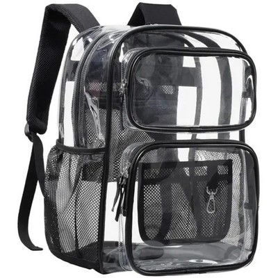 Heavy Duty Clear PVC Transparent Backpack