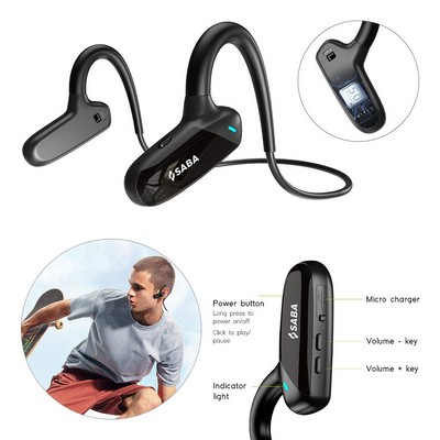 Wireless Bone Conduction Bluetooth Headset
