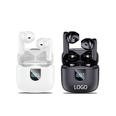 In-ear Wireless Bluetooth Translation Headphones With Digital Display