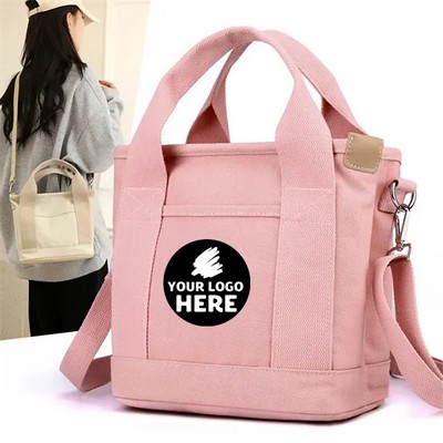 Stylish Women's Canvas Tote Shoulder Bag