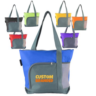 Go Getter Two-Tone Tote Bags