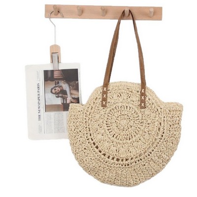 Beach Messenger Woven Bag