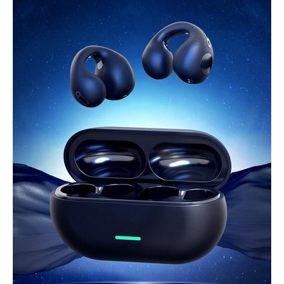 Ear Clip Headset Bone Conduction TWS Waterproof Earphones