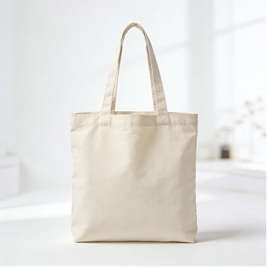8oz Poly-Cotton Canvas Tote Bag