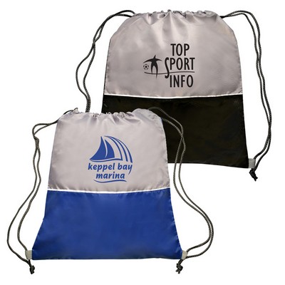 Sporter Drawstring Backpacks (14.5"x16.5")