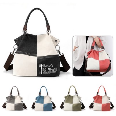 Retro Casual Canvas Shoulder Bag