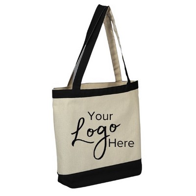 Accent Tote Bag with 4" Gusset (16"x14"x4")