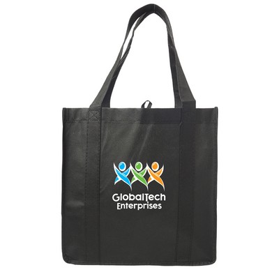 Petite Eco Market Hopper Non Woven Tote (Full Color Imprint)
